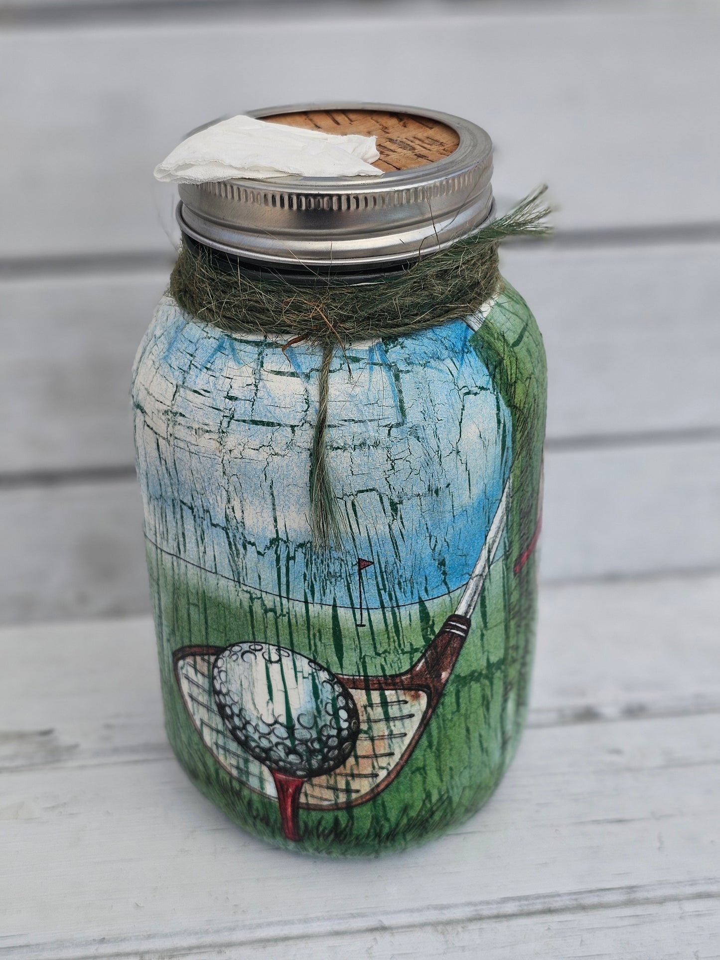 Decorative Tissue Jar (Miscellaneous)