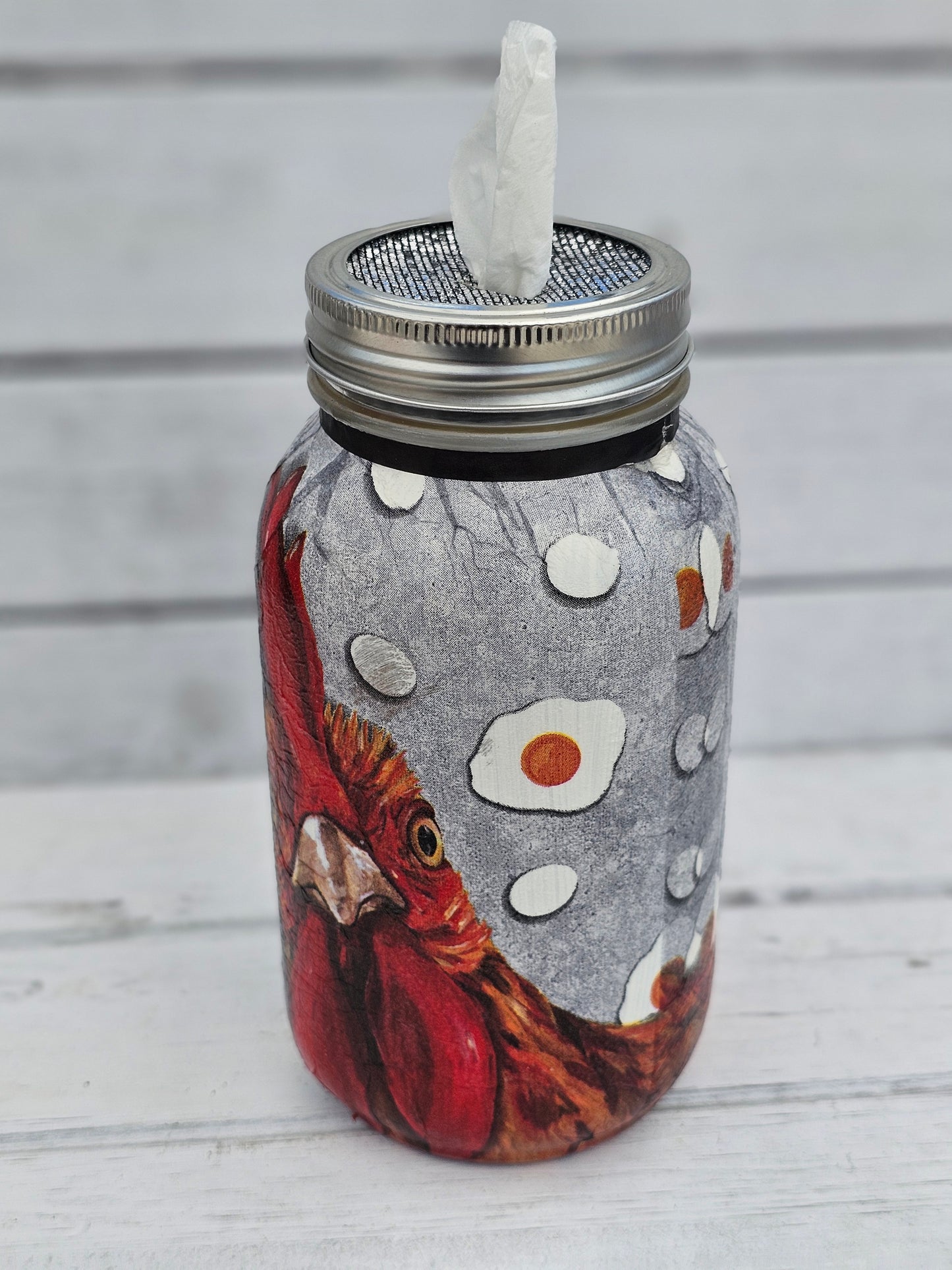 Decorative Tissue Jar (Chicken)