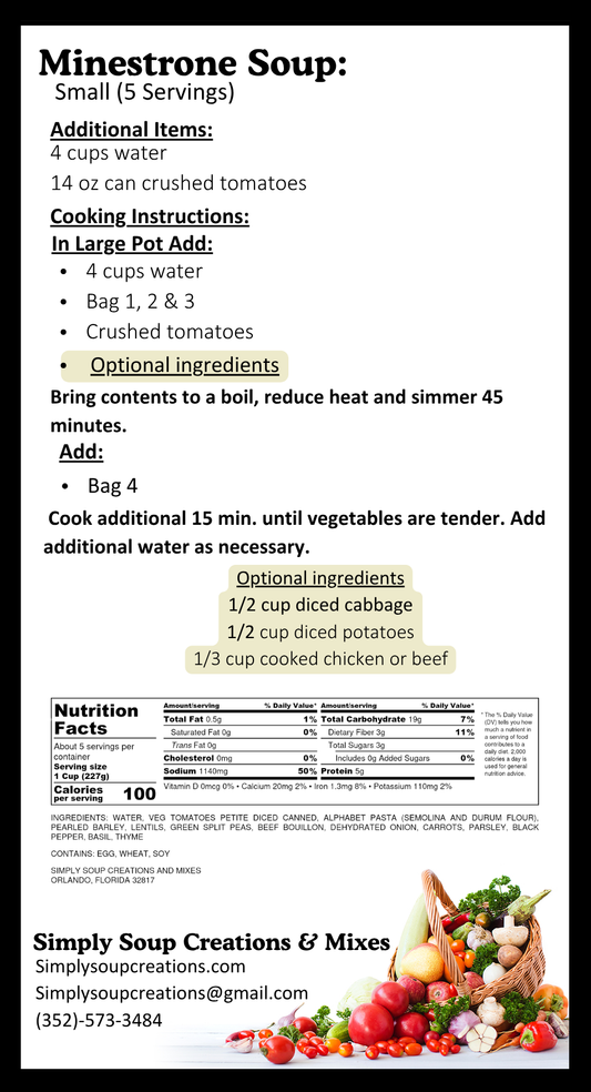 Minestrone Soup