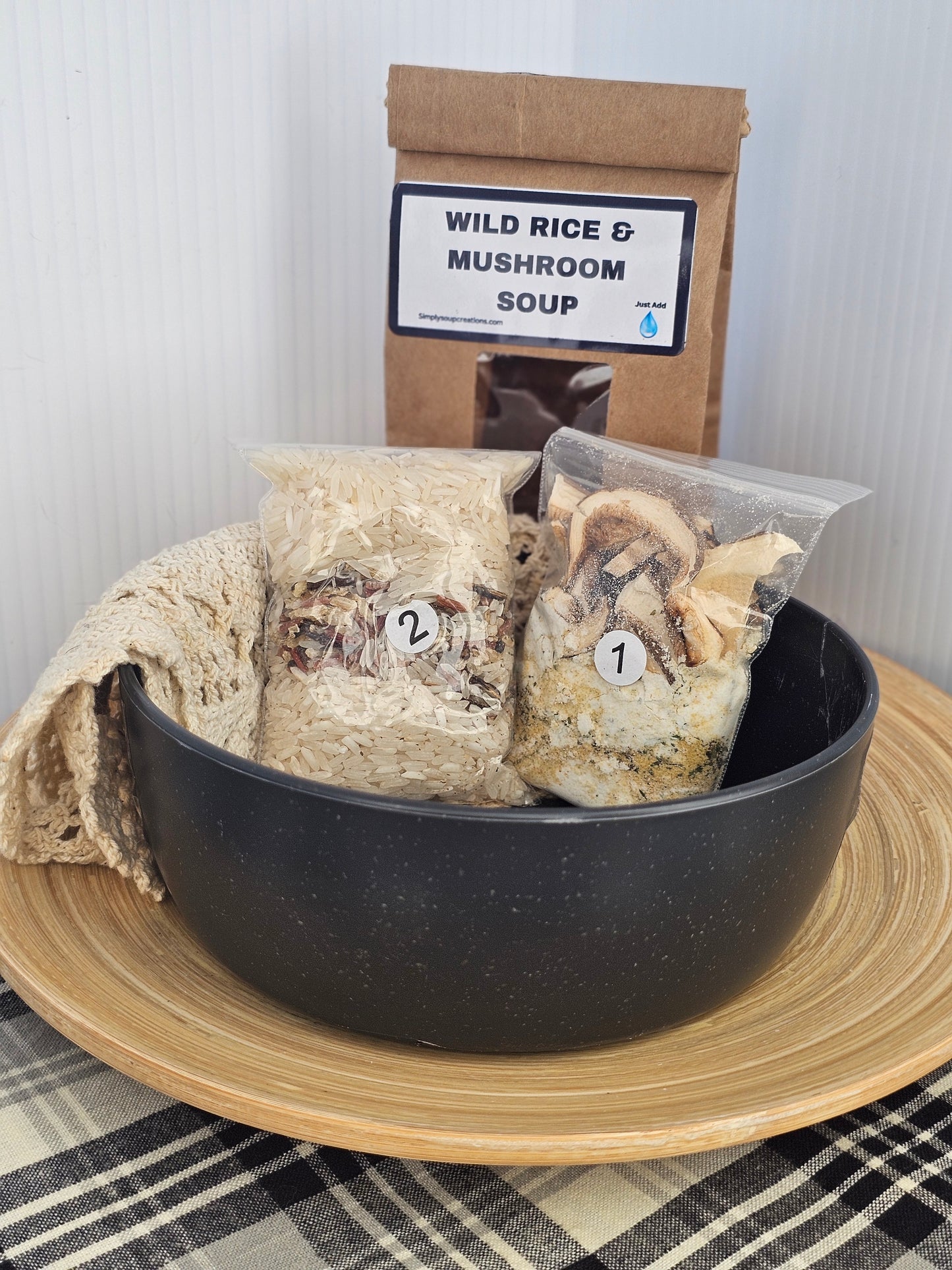 Wild Rice & Mushroom Soup