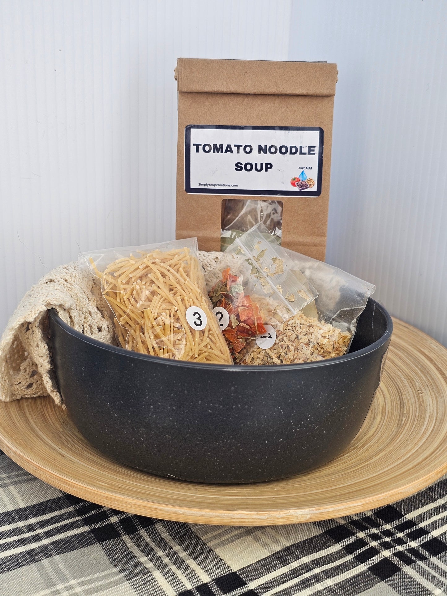 Tomato Noodle Soup