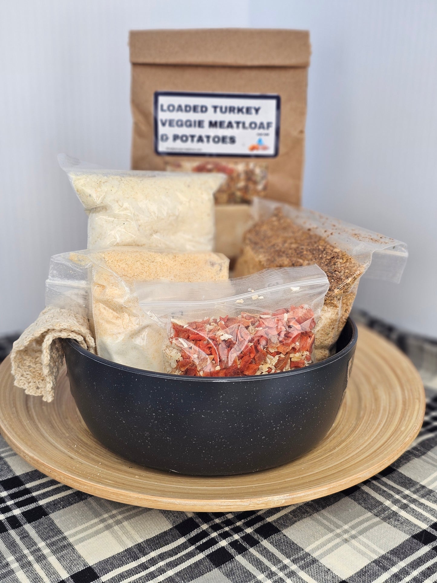 Loaded Turkey Veggie Meatloaf & Potatoes Casserole Mix