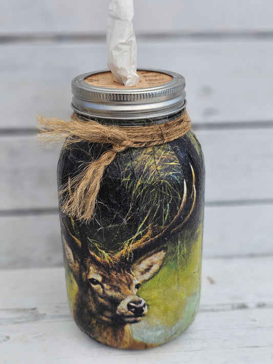 Decorative Tissue Jar (Animals)