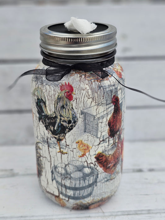 Decorative Tissue Jar (Chicken)