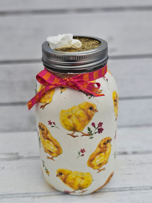 Decorative Tissue Jar (Chicken)