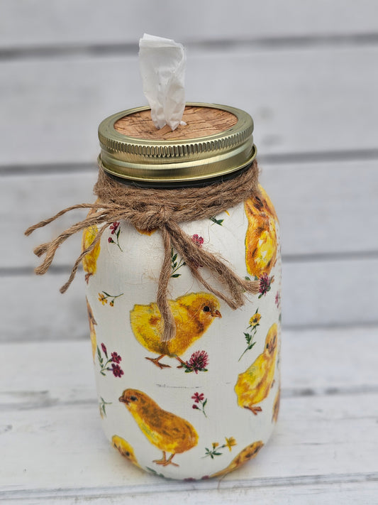 Decorative Tissue Jar (Chicken)