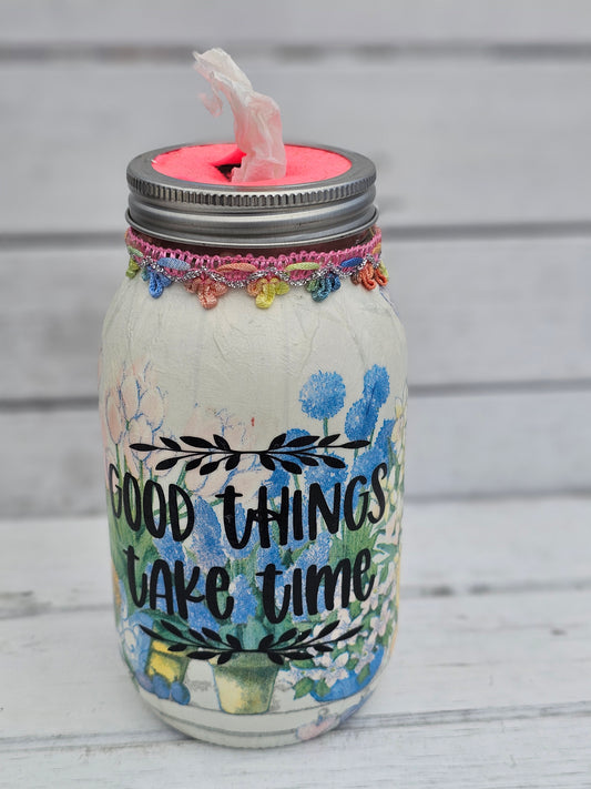 Decorative Tissue Jar (Clearance)