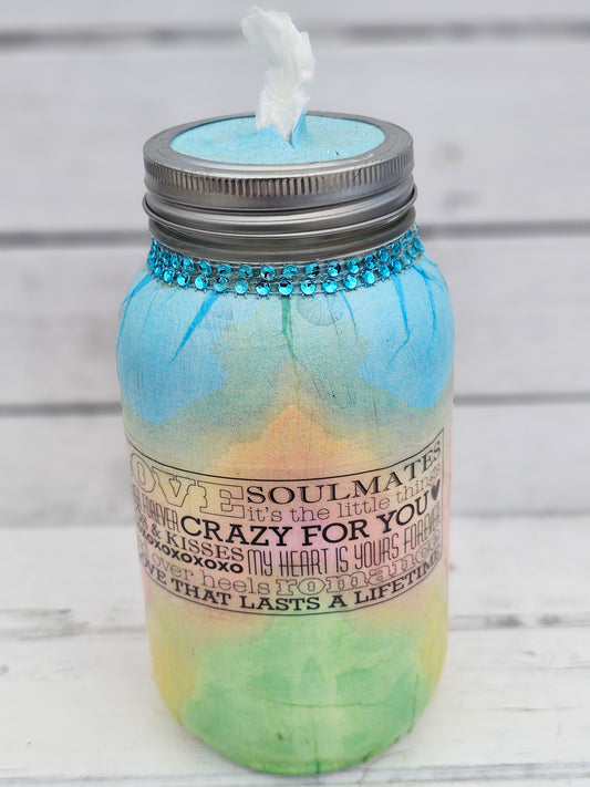 Decorative Tissue Jar (Clearance)