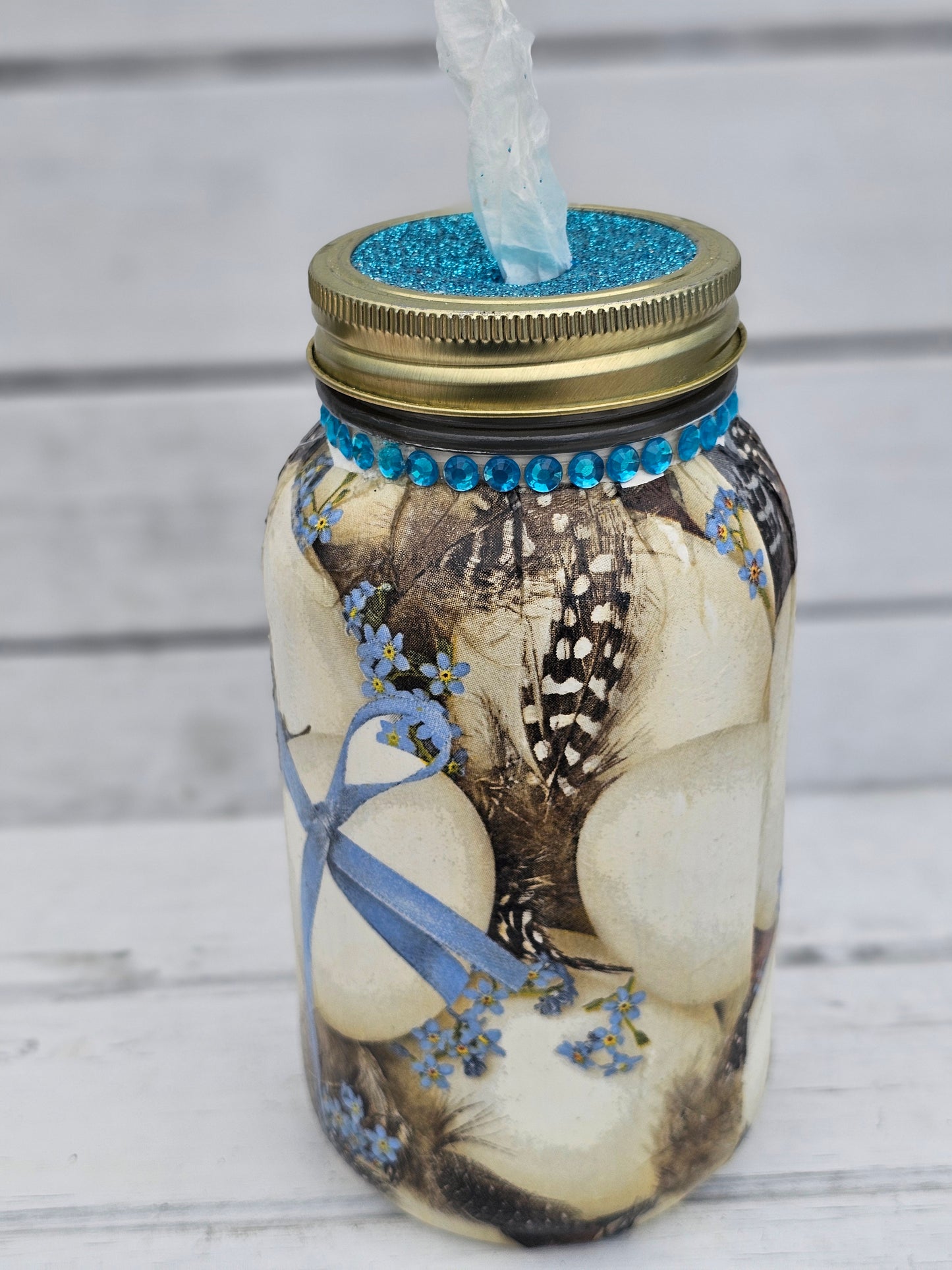 Decorative Tissue Jar (Clearance)