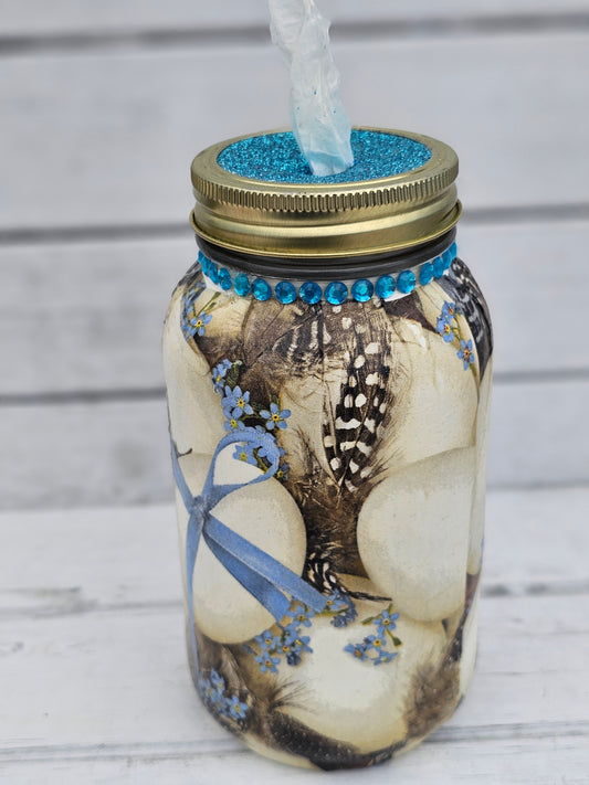 Decorative Tissue Jar (Clearance)