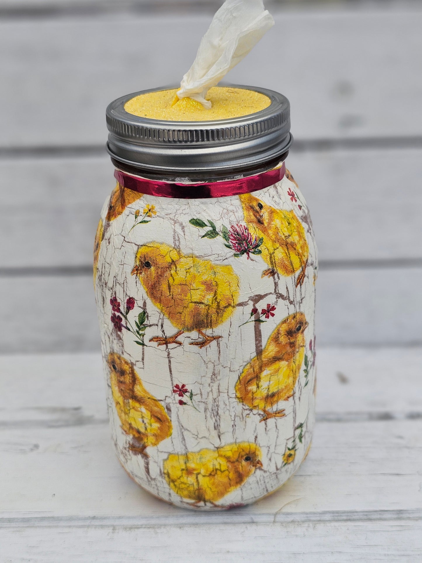 Decorative Tissue Jar (Chicken)