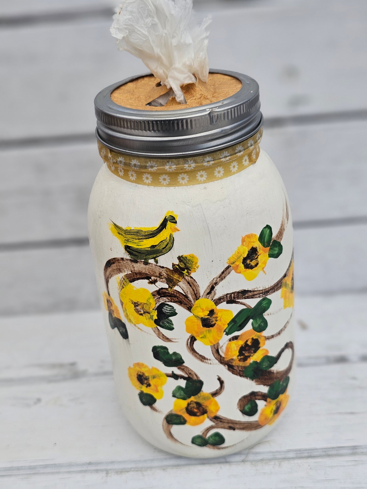 Decorative Tissue Jar (Clearance)