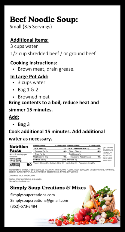 Beef Noodle Soup