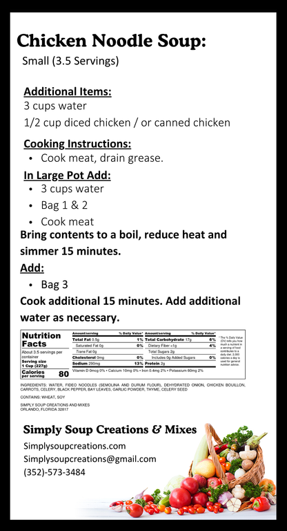 Chicken Noodle Soup