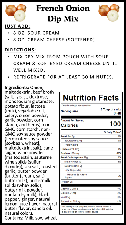 French Onion Dip Mix