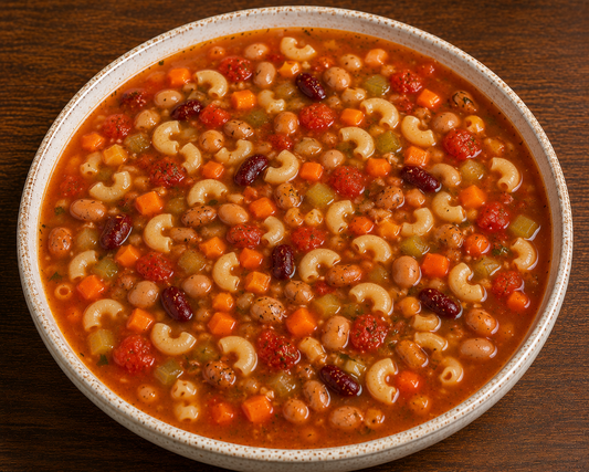 Pasta Fagiola Soup / Gluten Free / Low Sodium / Vegan