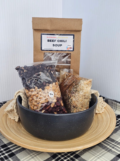 Beef Chili Soup /Gluten Free / Low Sodium