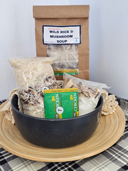 Wild Rice & Mushroom Soup / Gluten Free