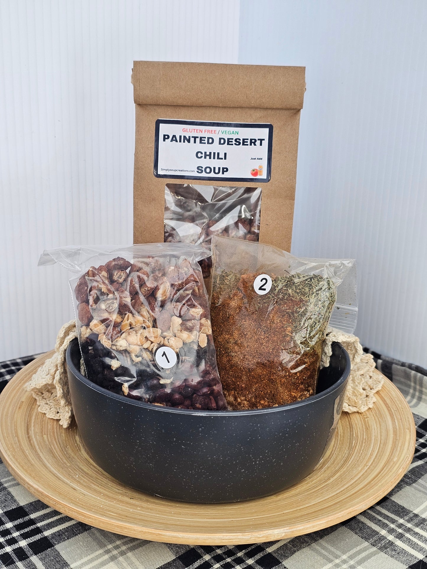 Painted Desert Chili Soup / Gluten Free / Vegan