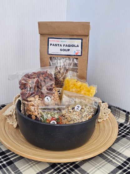 Pasta Fagiola Soup Gluten Free / Low Sodium / Vegan