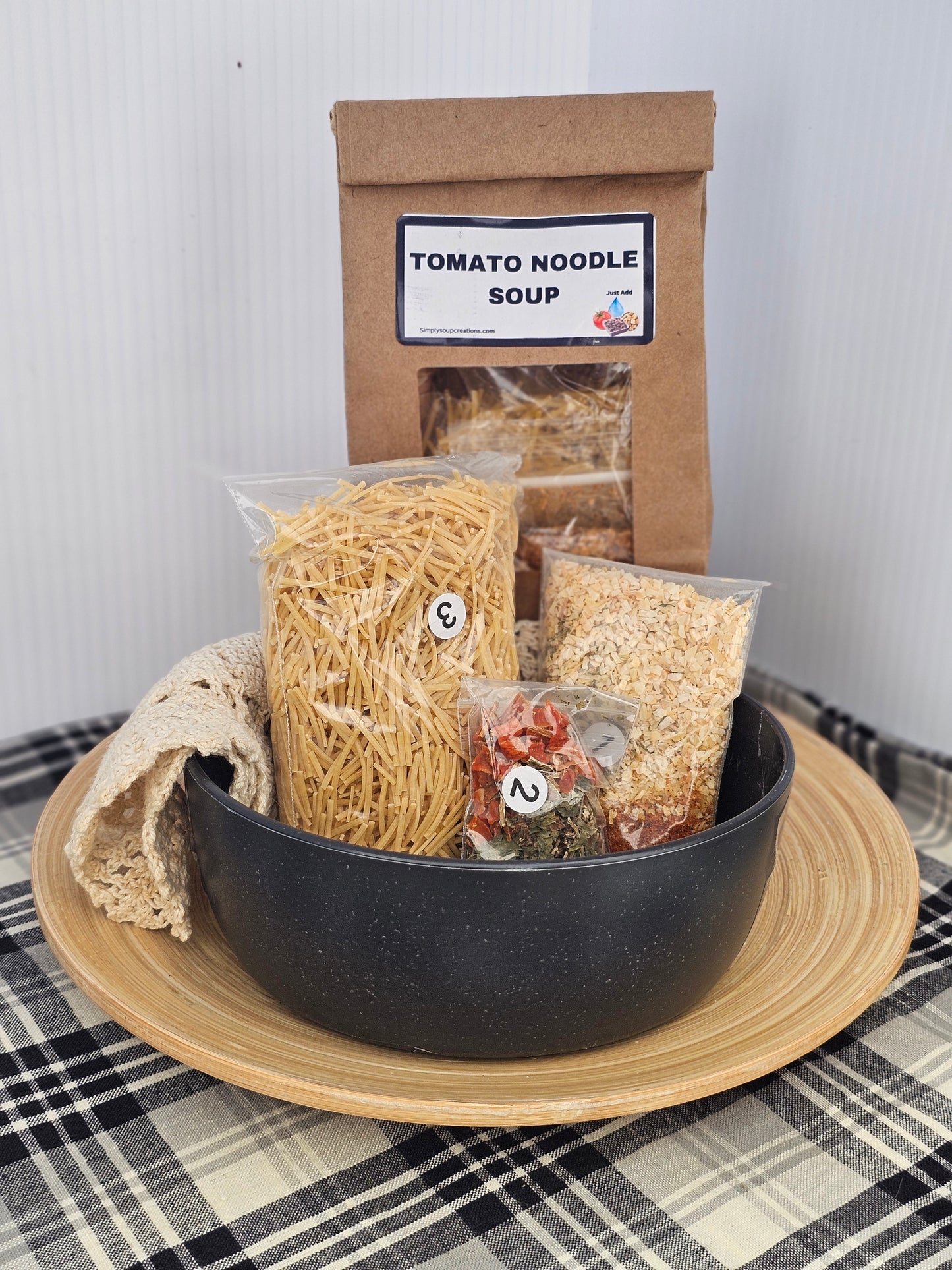 Tomato Noodle Soup