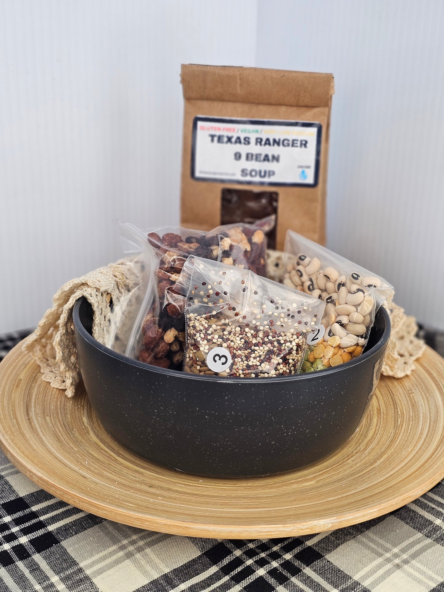 Texas Ranger 9 Bean Soup / Gluten Free / Low Sodium / Vegan