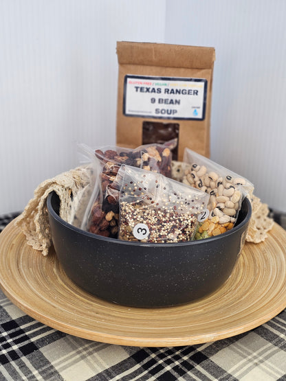 Texas Ranger 9 Bean Soup / Gluten Free / Low Sodium / Vegan