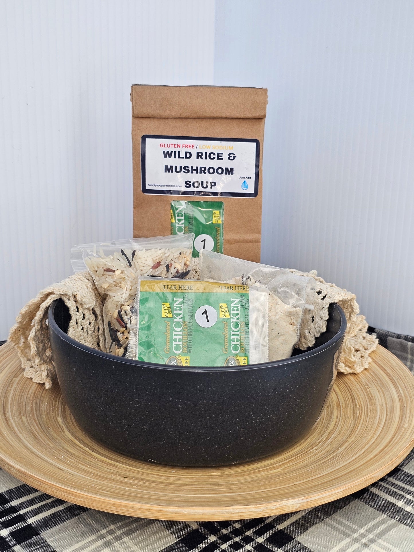 Wild Rice & Mushroom Soup / Gluten Free