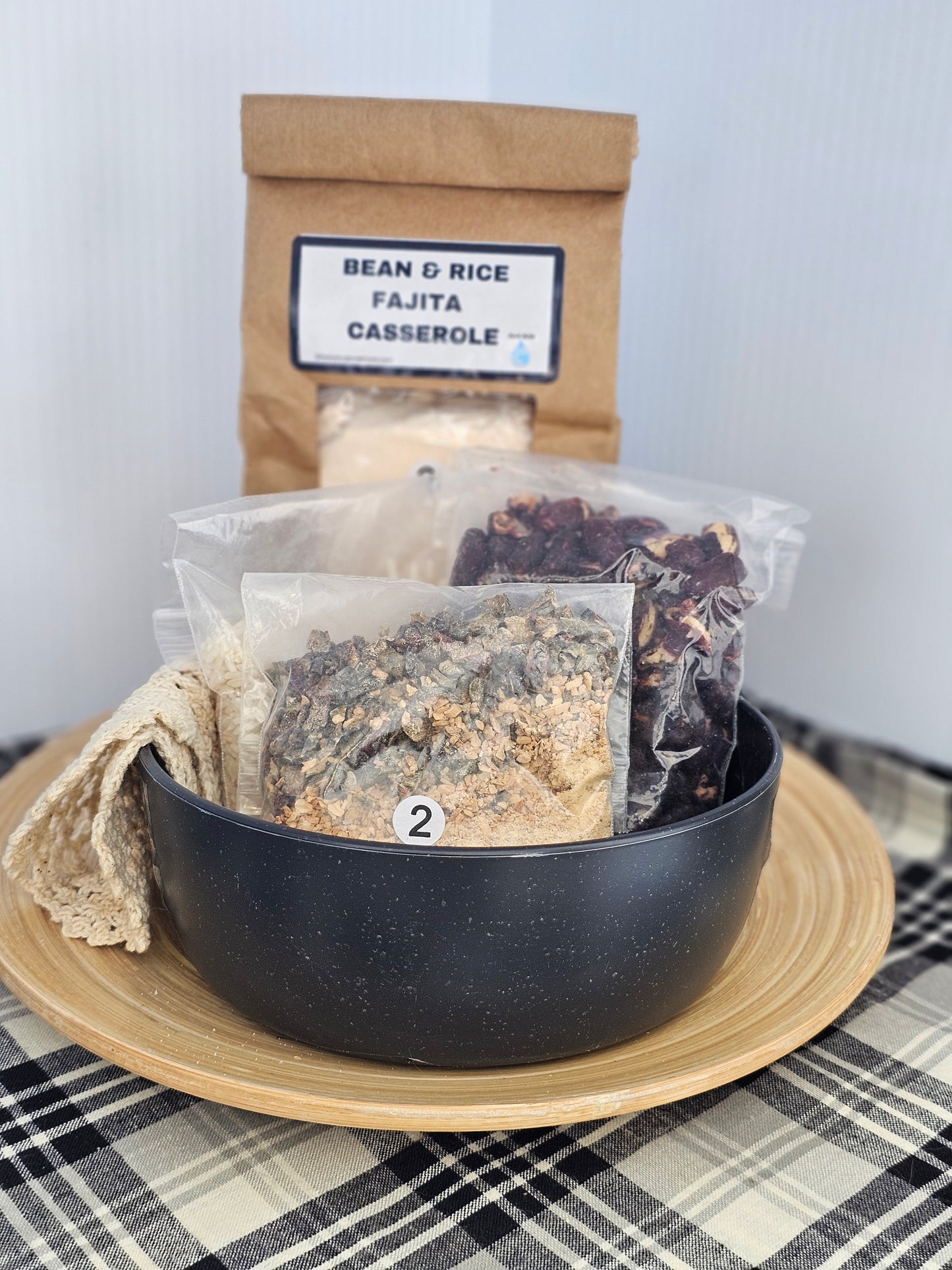 Bean & Rice Fajita Casserole Mix