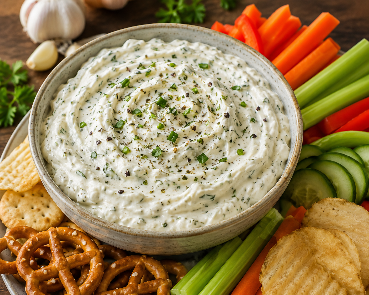 Garlicky Herb Dip Mix