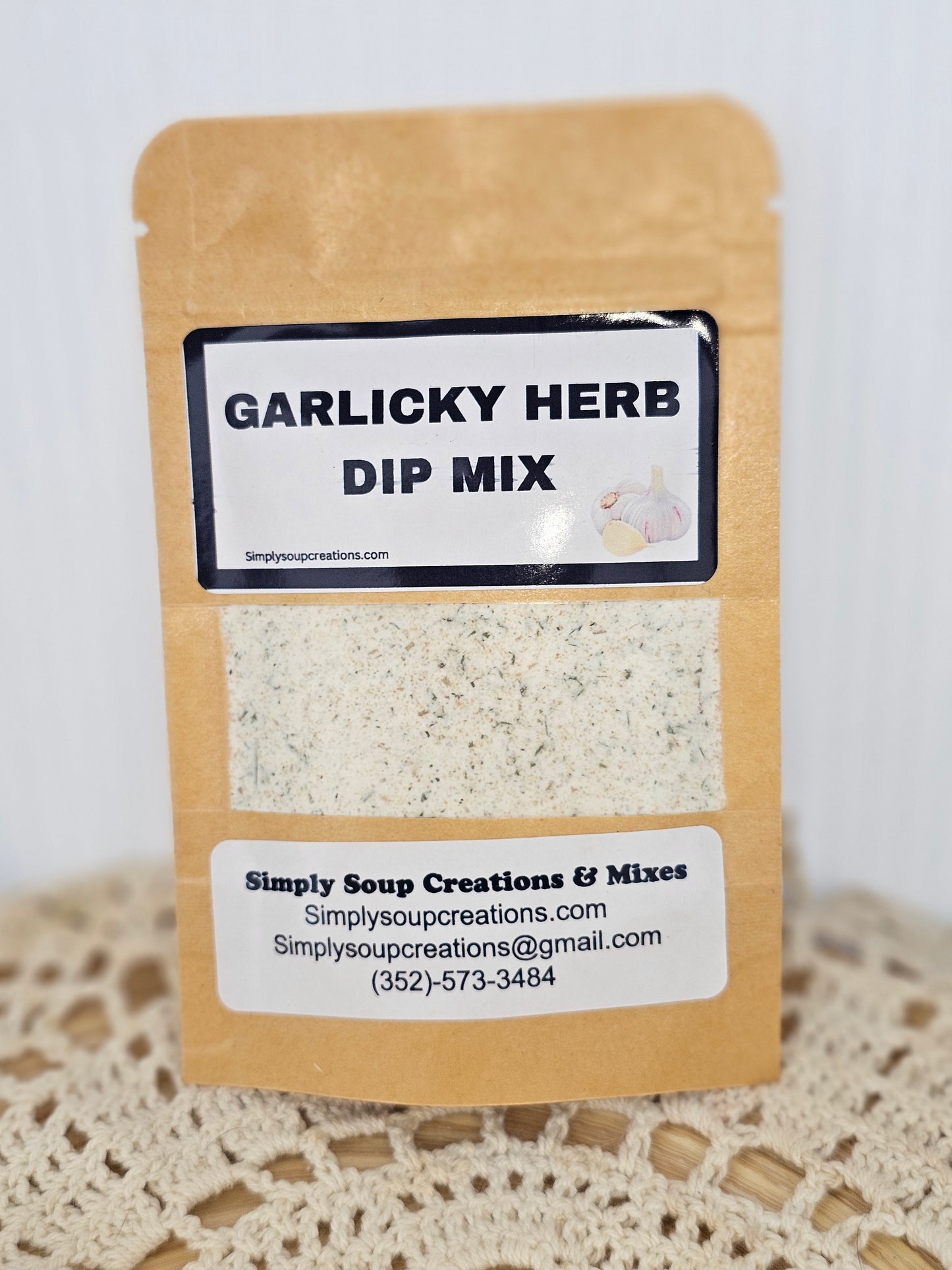 Garlicky Herb Dip Mix