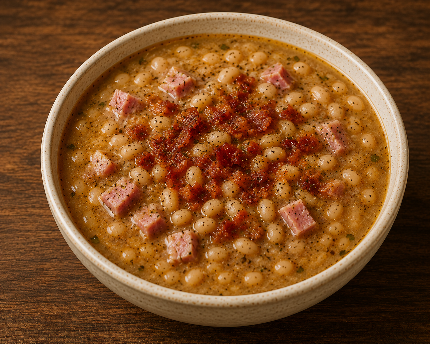 Navy Bean Ham Soup