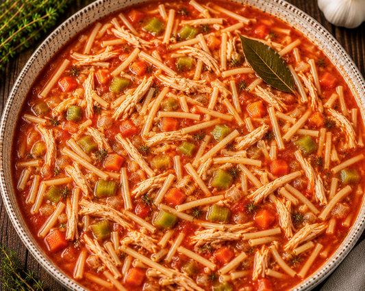 Tomato Noodle Soup
