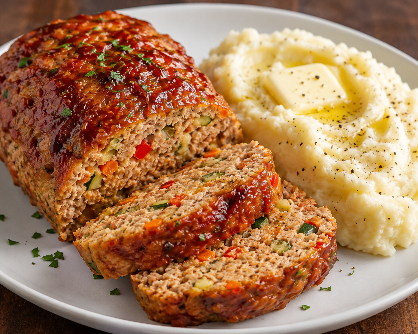 Loaded Turkey Veggie Meatloaf & Potatoes Casserole Mix